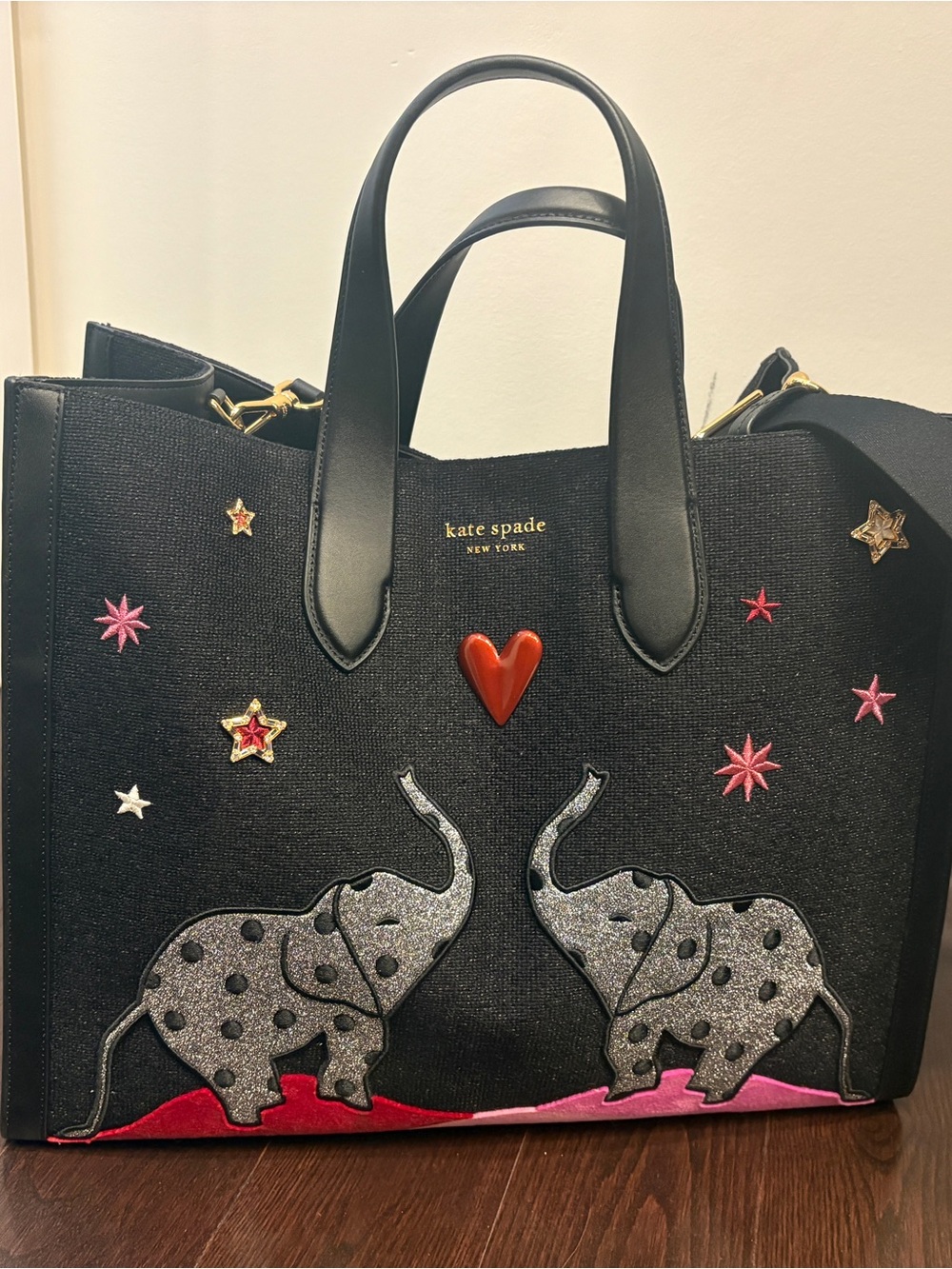 Kate Spade Manhattan Ellie Embellished Large Totet